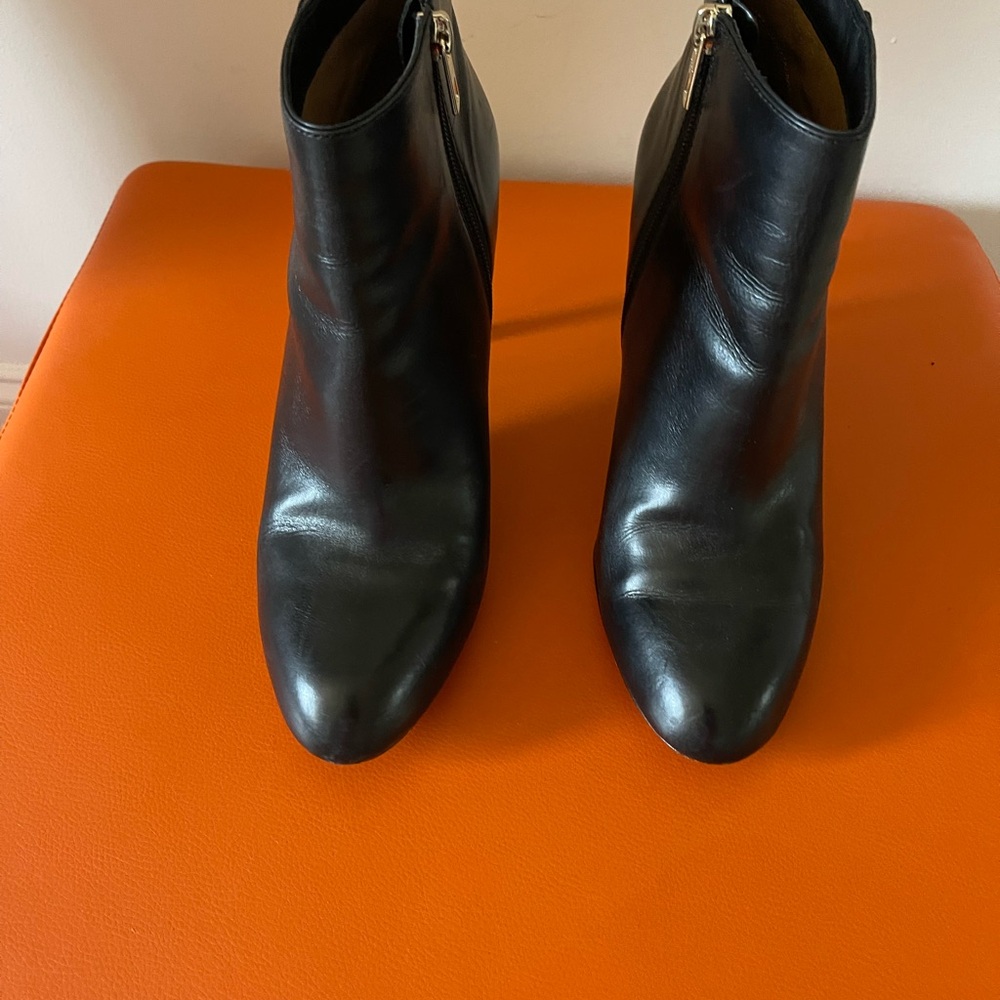 Coach Black Ankle Booties with Sleek Design